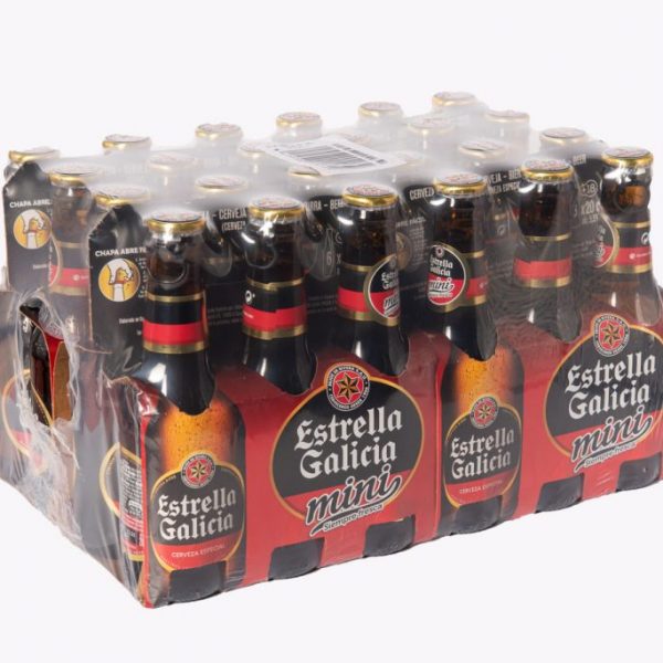 Estrella Galicia mini botellín 20cl. c/24 und.