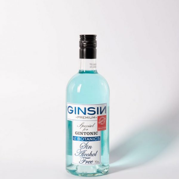 Ginsin sin alcohol azul 70cl