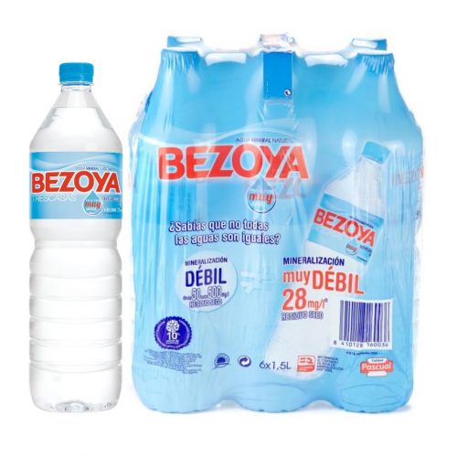 Bezoya 1,5L. pack 6 und.