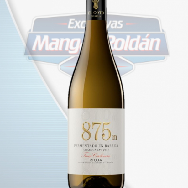 Vino Blanco 875 m Chardonnay 75cl.